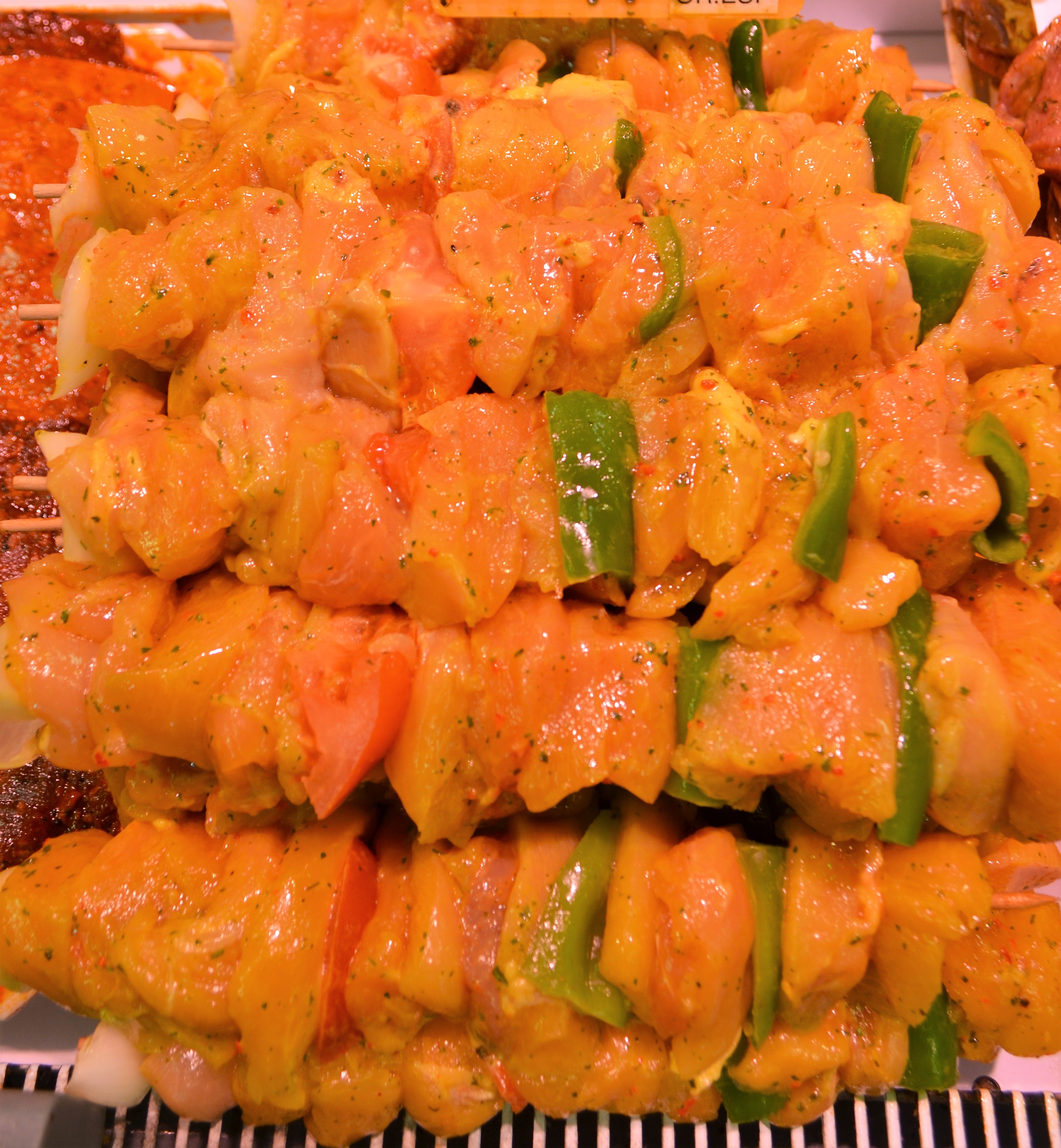 brochette de poulet brochette de poulet